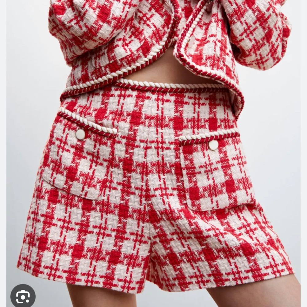 NWT Mango tweed shorts